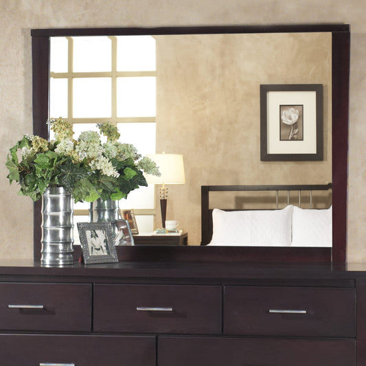 Modus Nevis Landscape Mirror In Espresso