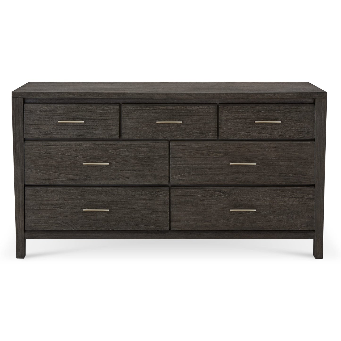 Modus Nevis Seven Drawer Dresser in Sharkskin