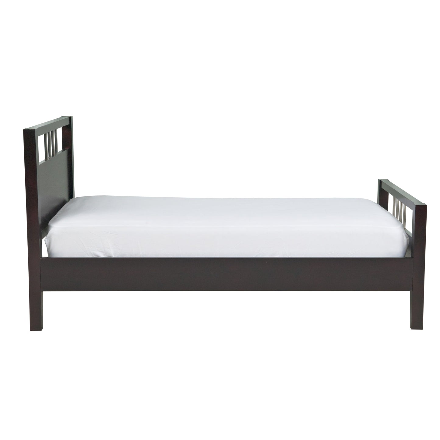 Modus Nevis Wood Platform Bed in Espresso