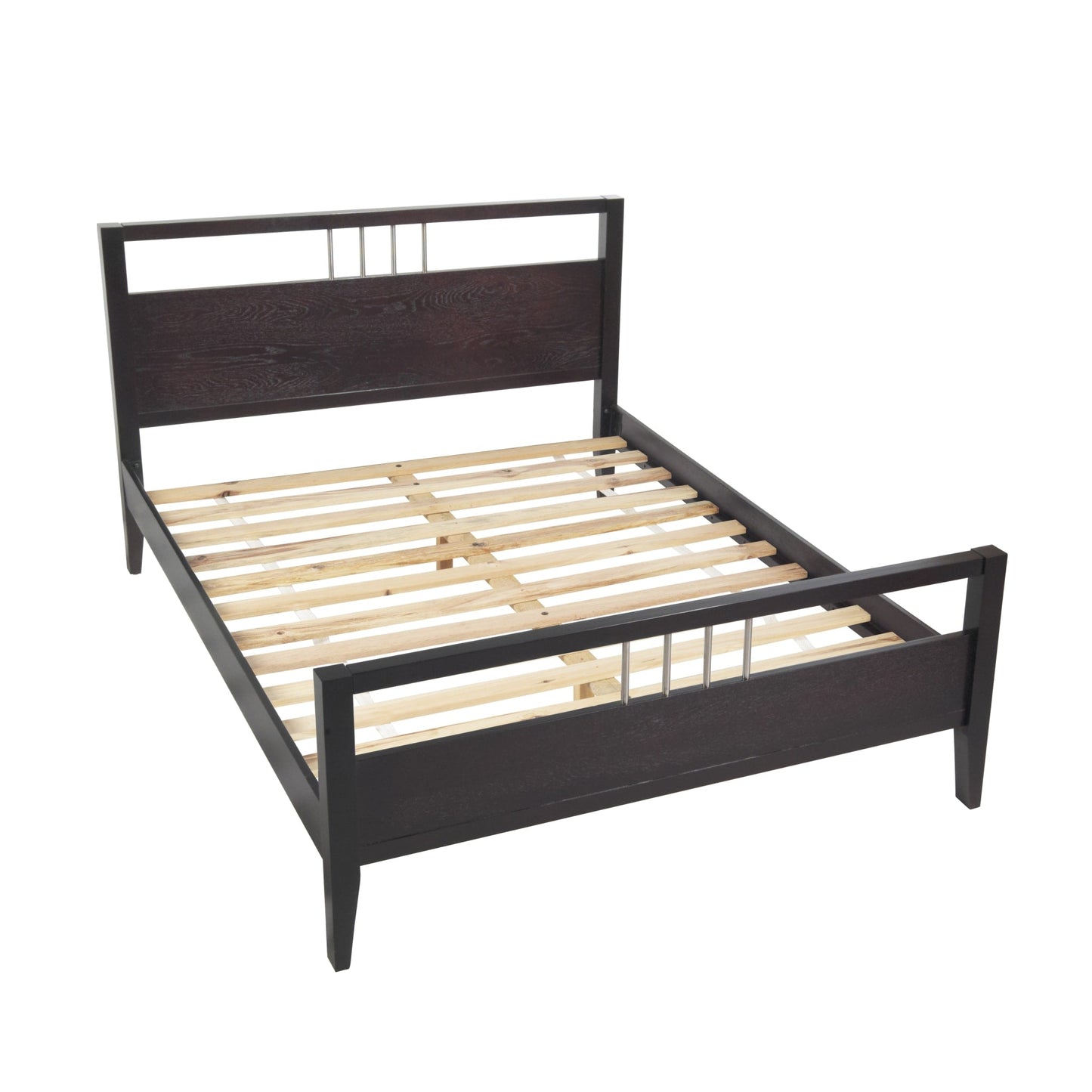 Modus Nevis Wood Platform Bed in Espresso