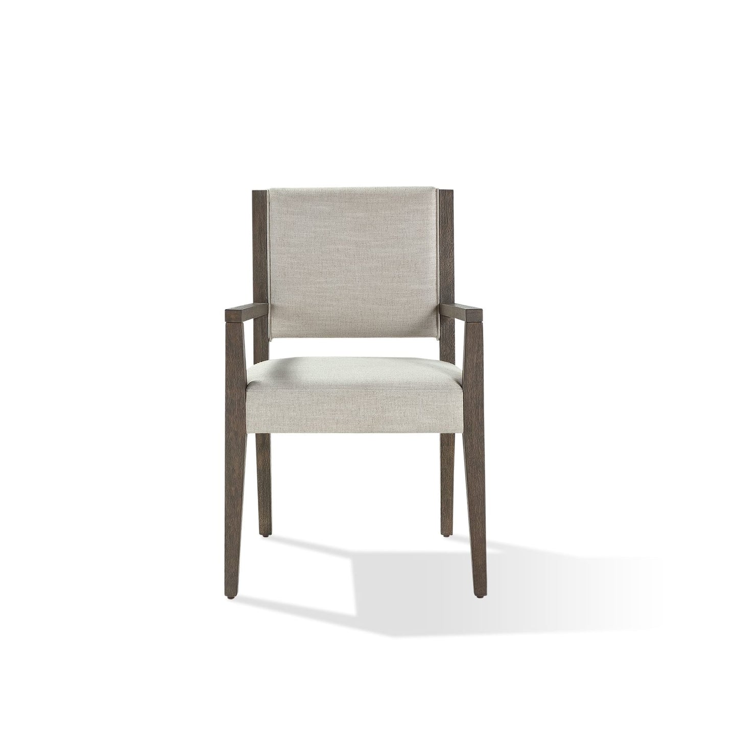 Modus Oakland Upholstered Arm Chair in Brunette