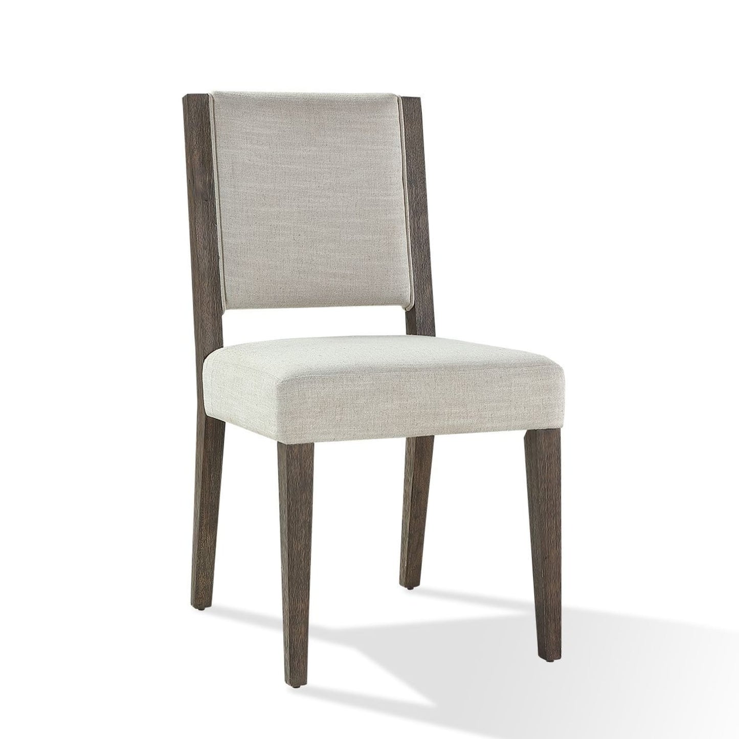 Modus Oakland Upholstered Side Chair in Brunette