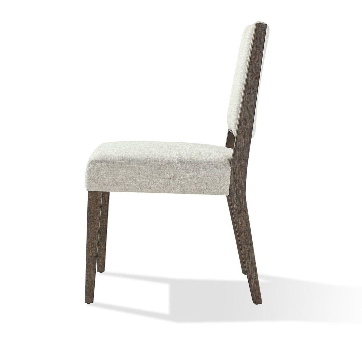 Modus Oakland Upholstered Side Chair in Brunette
