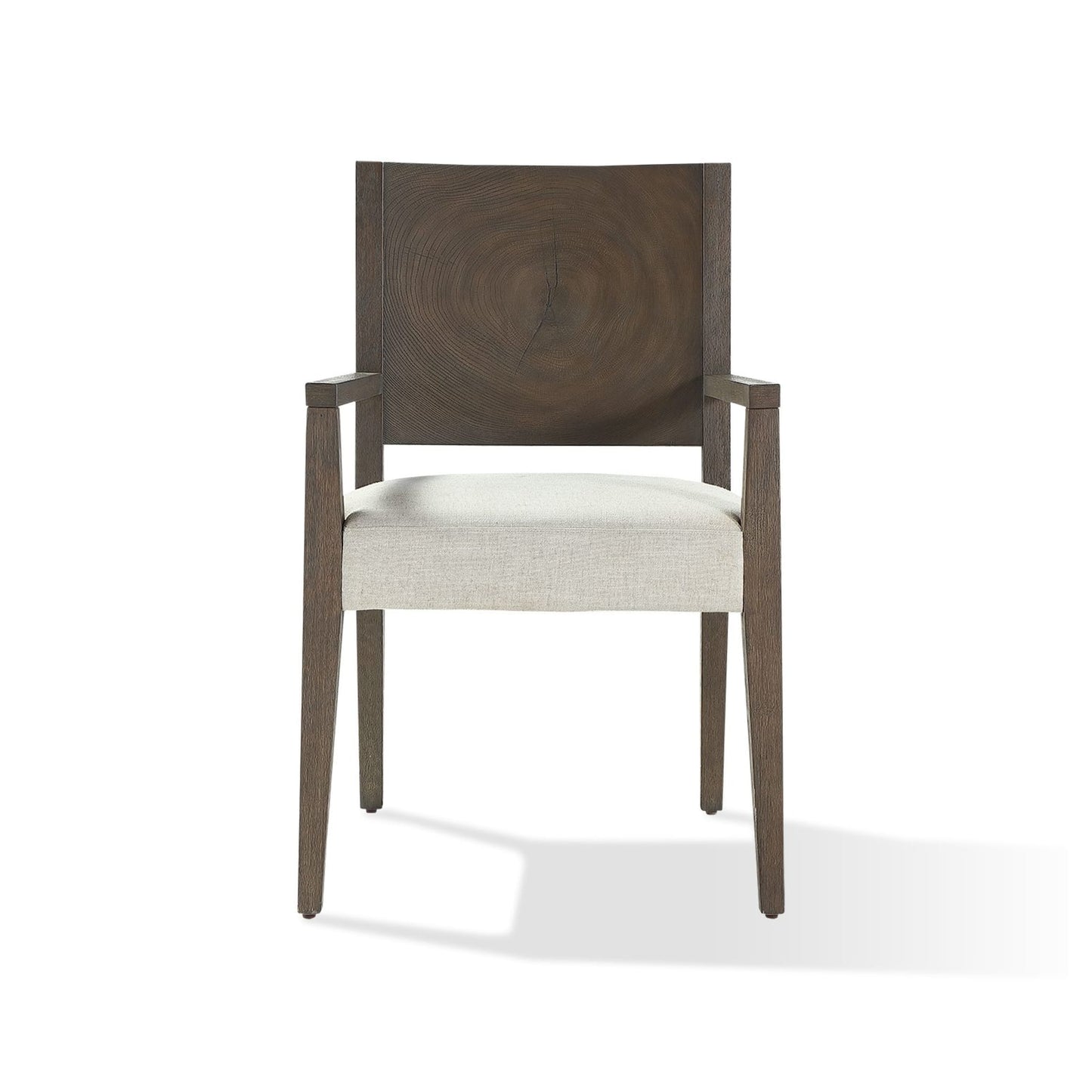 Modus Oakland Wood Arm Chair in Brunette
