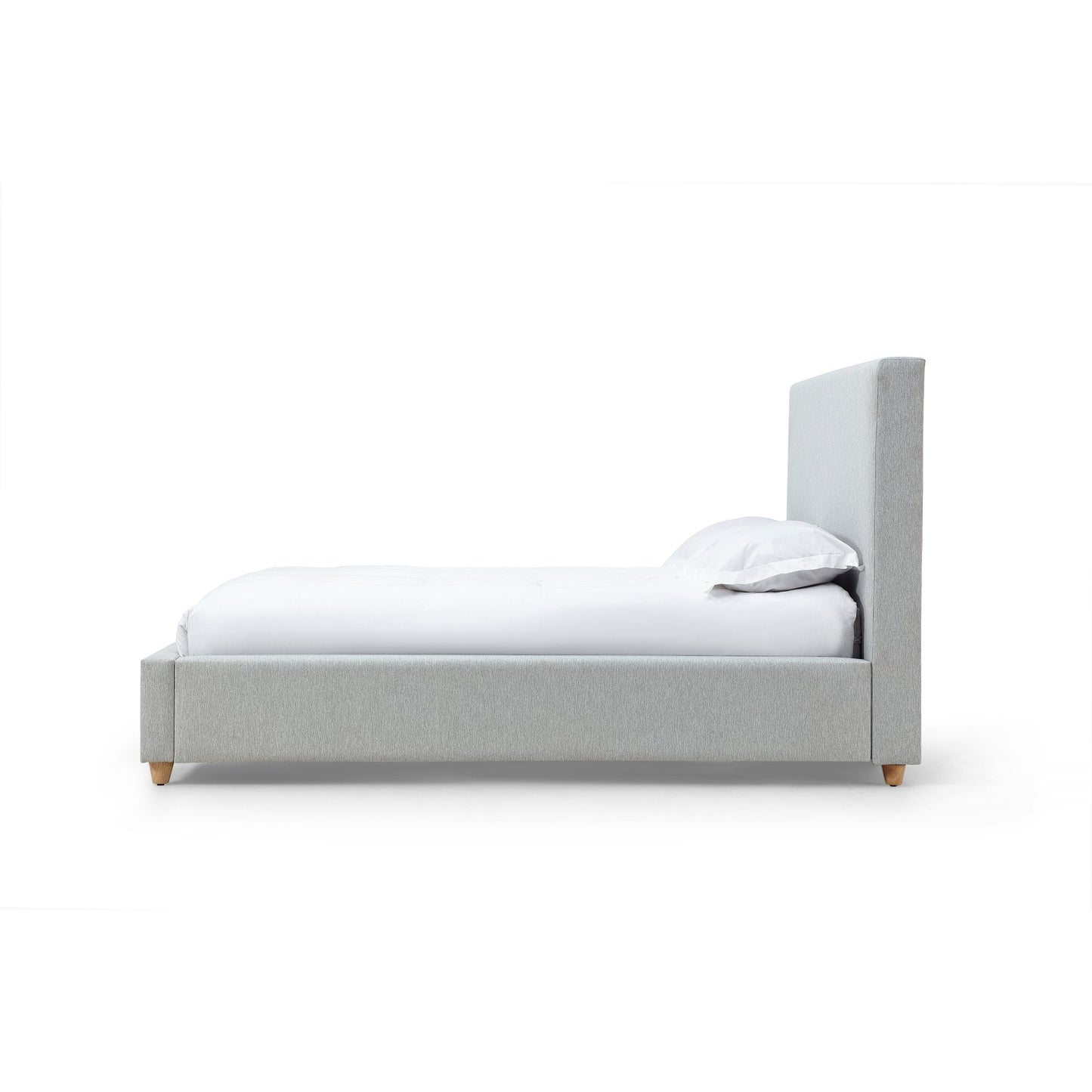 Modus Olivia Upholstered Platform Bed in Linen
