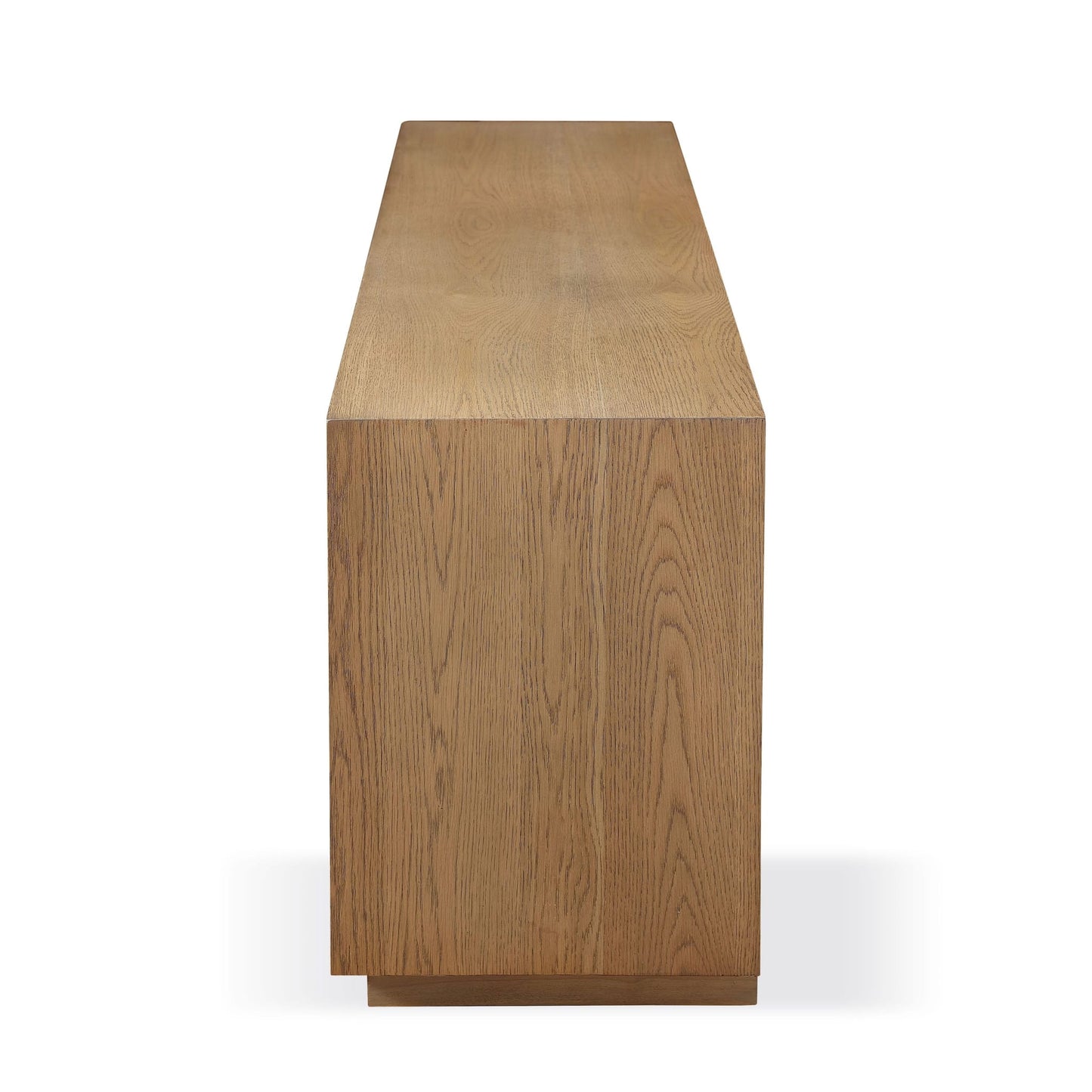 Modus One Coastal Modern 84 inch TV Console in Bisque