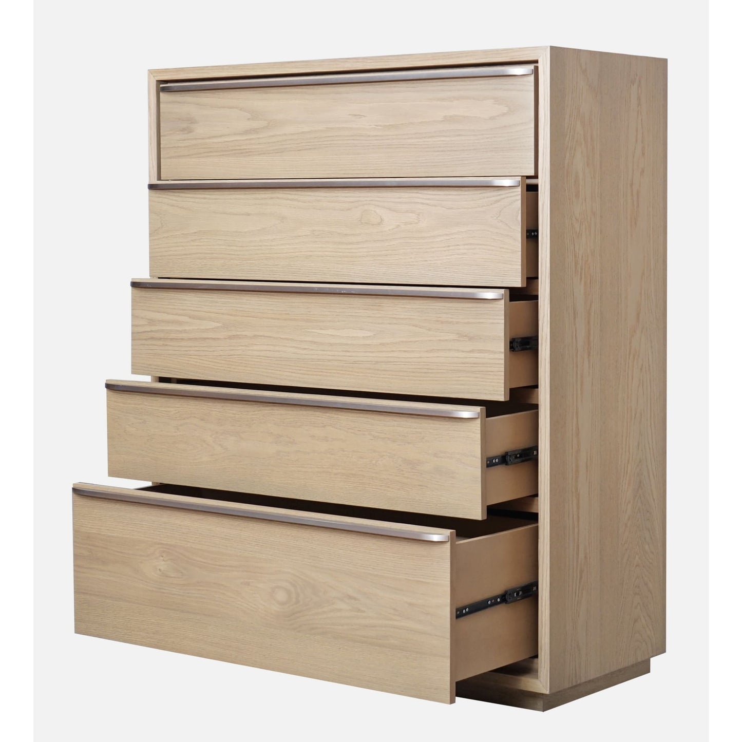 Modus Modus Modus One Coastal Modern Five Drawer Chest in Bisque