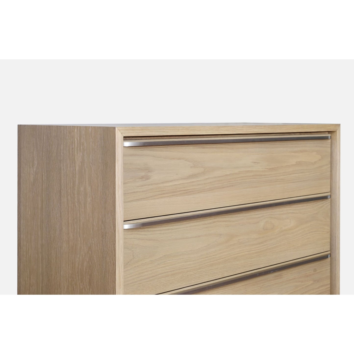 Modus Modus Modus One Coastal Modern Five Drawer Chest in Bisque