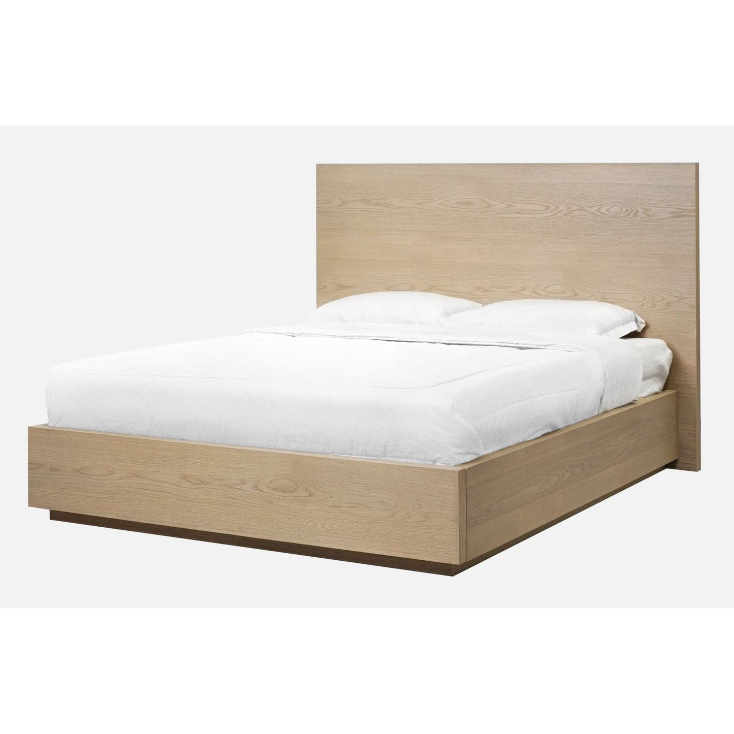 Modus One Coastal Modern Platform Bed in Bisque