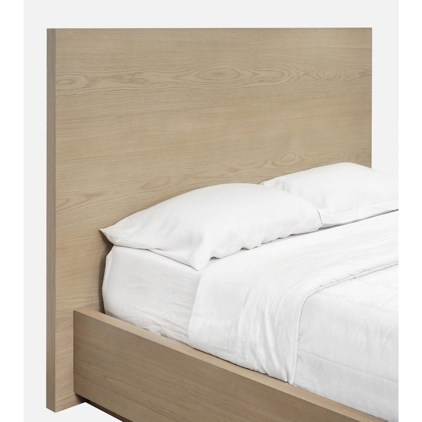 Modus One Coastal Modern Platform Bed in Bisque