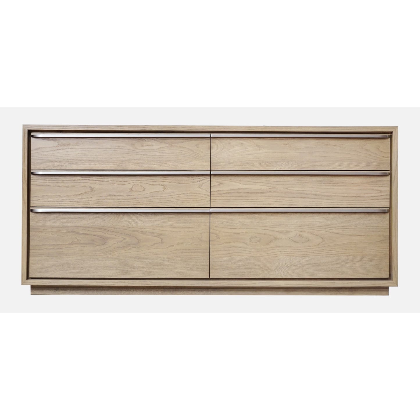 Modus One Coastal Modern Six Drawer Dresser in Bisque