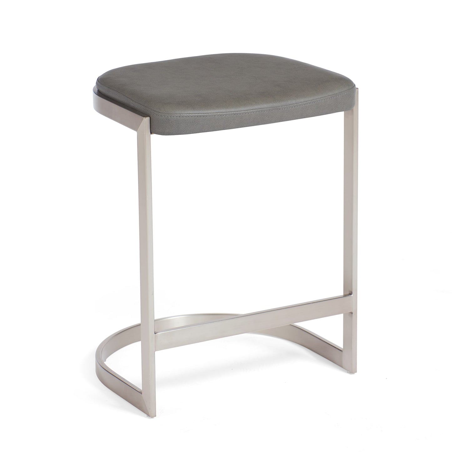 Modus Oxford Backless Counter Stool in Davy's Grey