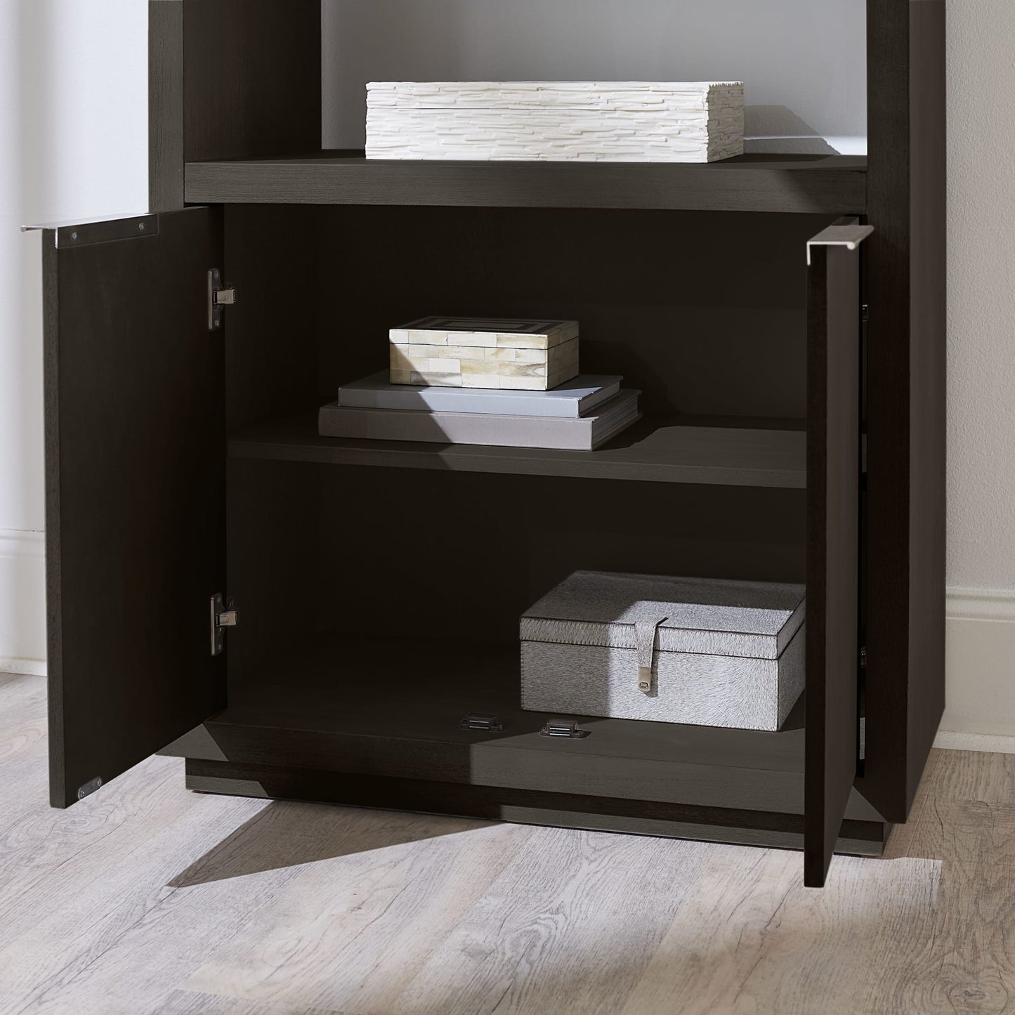Modus Oxford Bookshelf in Basalt Grey