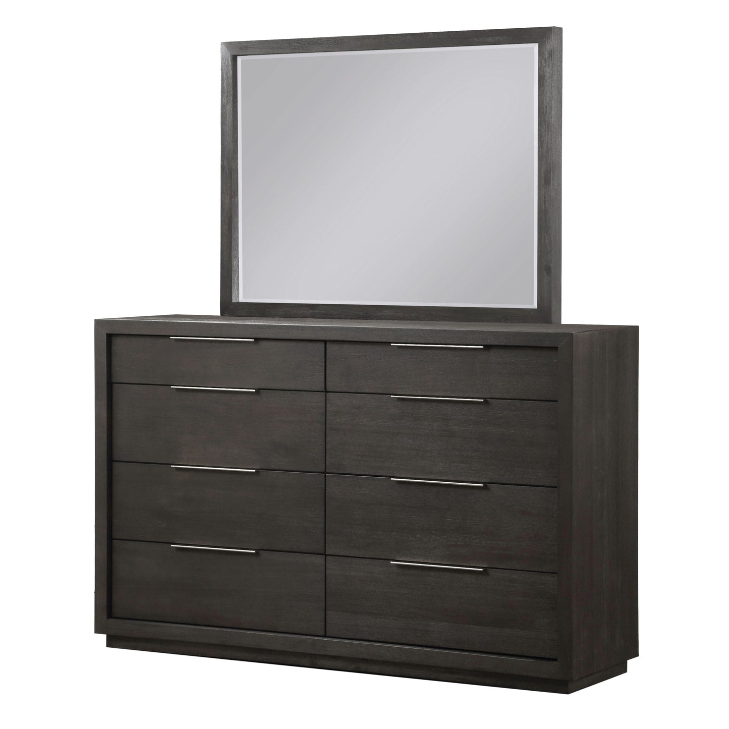 Modus Oxford Eight Drawer Dresser in Basalt Grey