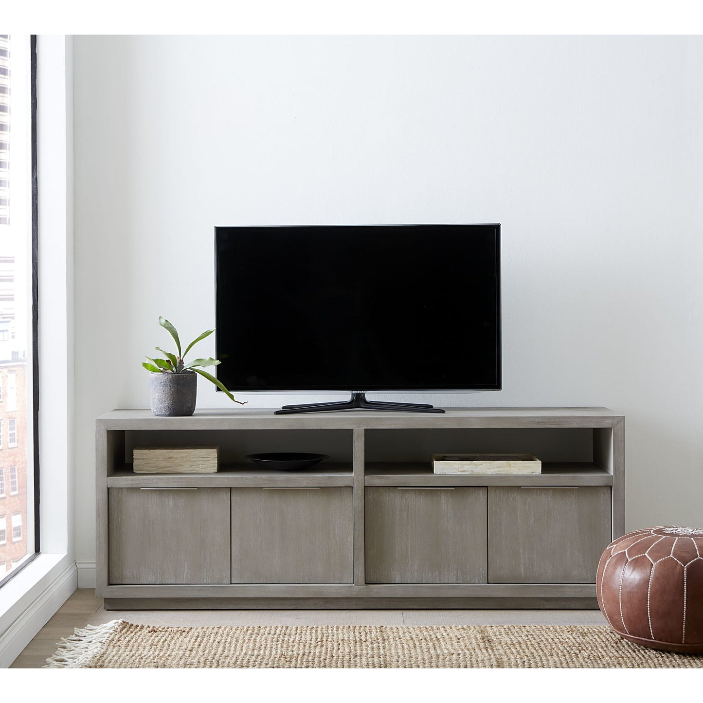 Modus Oxford Media Console 74 inch in Mineral
