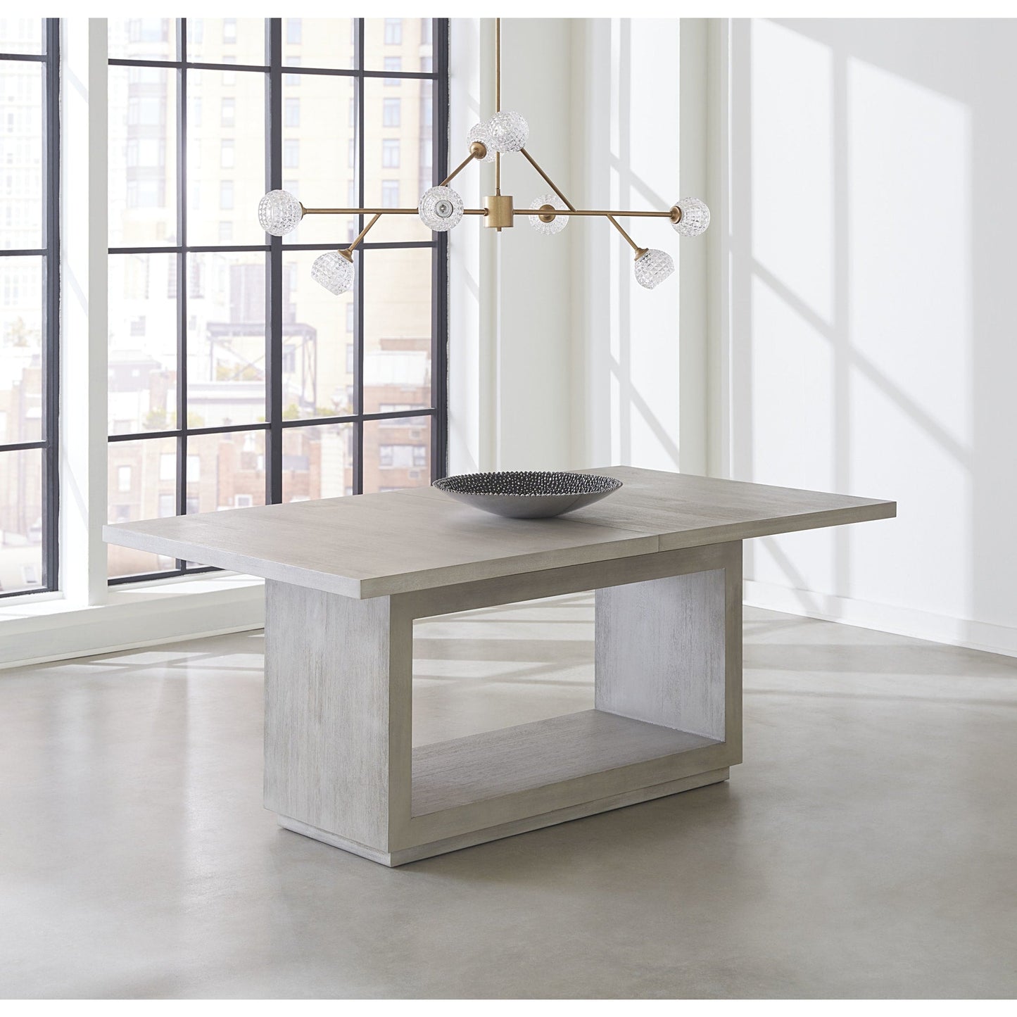 Modus Oxford Rectangular Dining Table in Mineral
