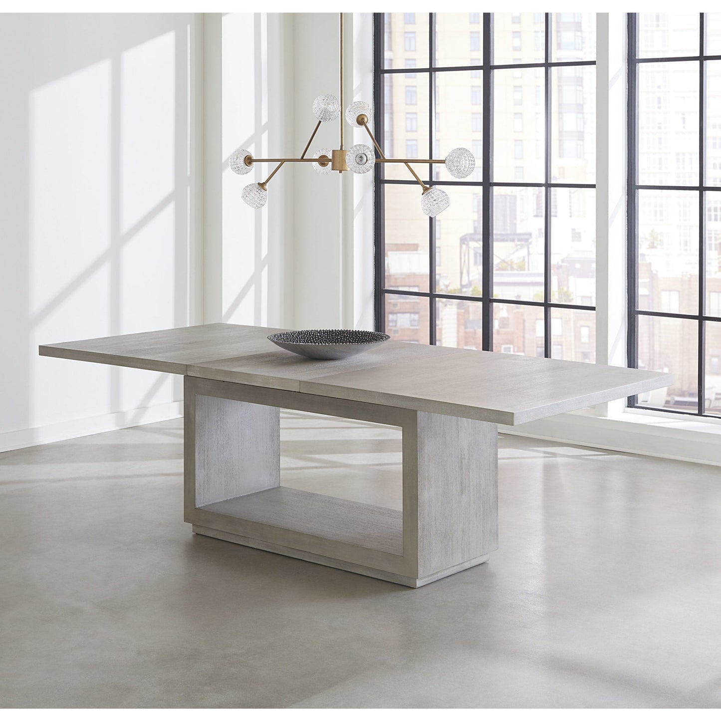 Modus Oxford Rectangular Dining Table in Mineral
