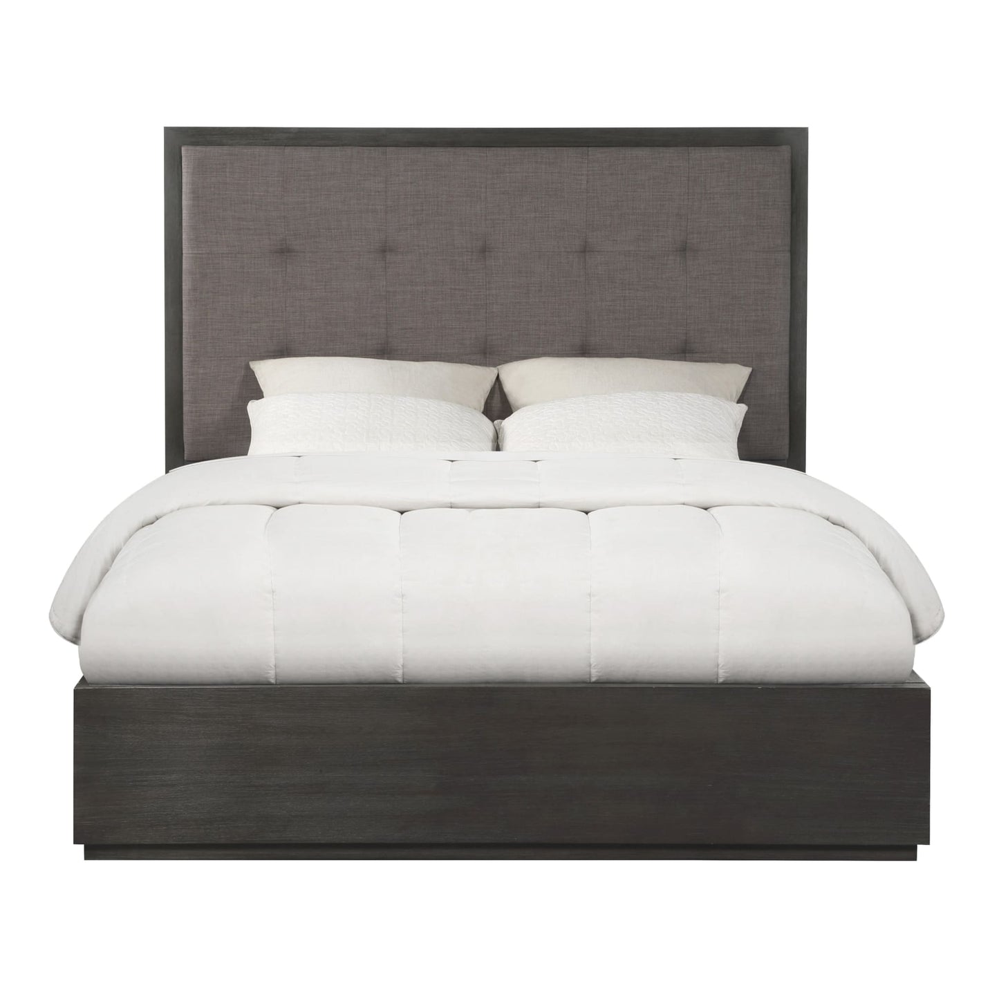 Modus Oxford Upholstered Platform Bed in Dolphin