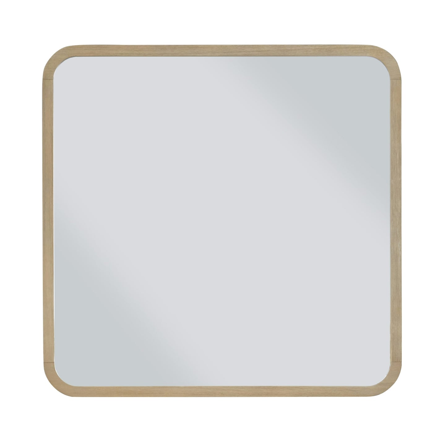 Modus Penny Beveled Glass Wall or Dresser Mirror in Buff Cream