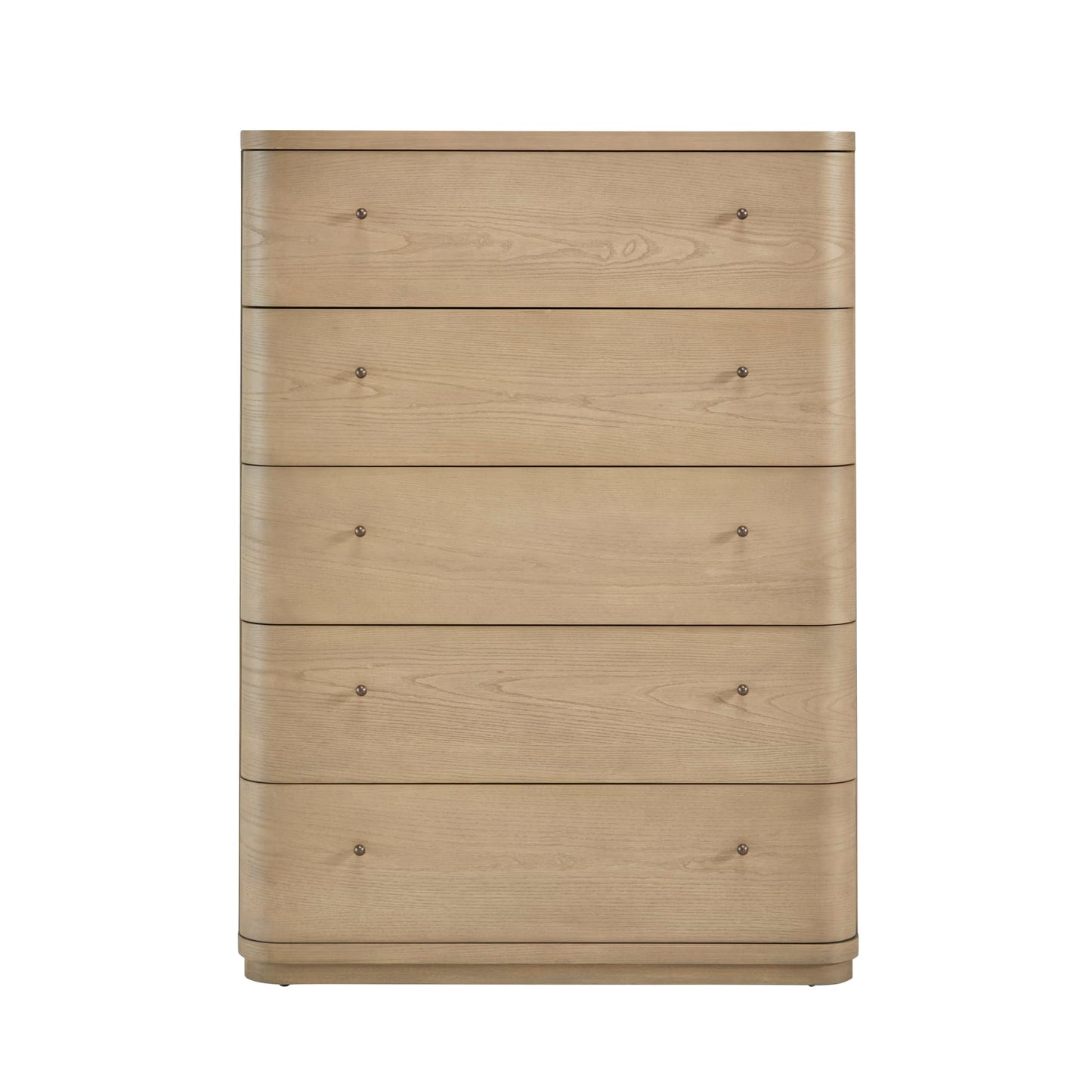 Modus Modus Modus Penny Five Drawer White Ash Chest in Buff Cream