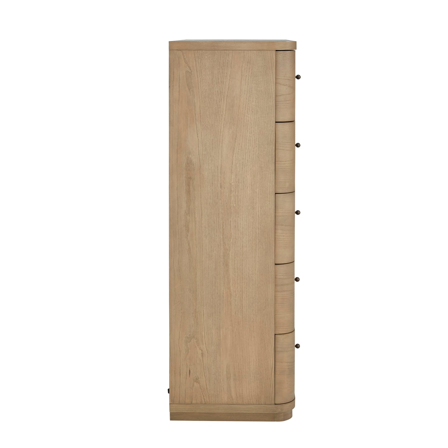 Modus Modus Modus Penny Five Drawer White Ash Chest in Buff Cream