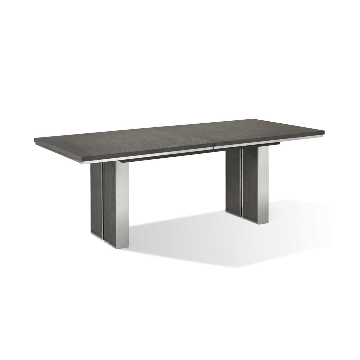 Modus Plata Extension Dining Table in Thunder Grey