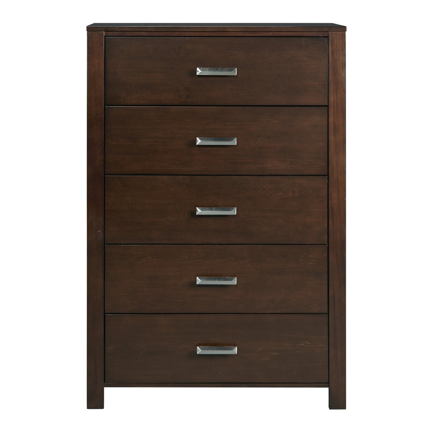 Modus Modus Modus Riva Five Drawer Chest in Chocolate Brown