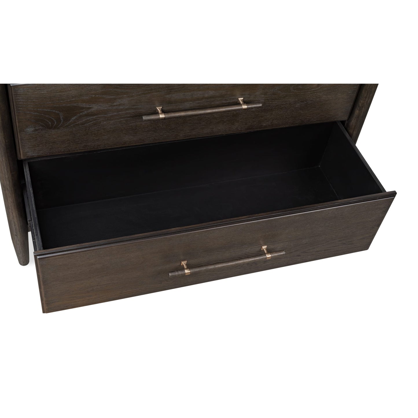 Modus Modus Modus Rockport Five Drawer Oak Wood Chest in Yin