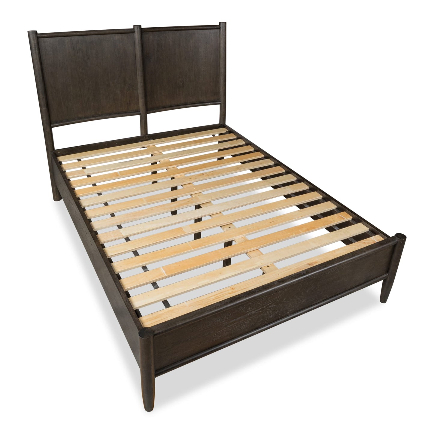 Modus Rockport Oak Wood Platform Bed in Yin