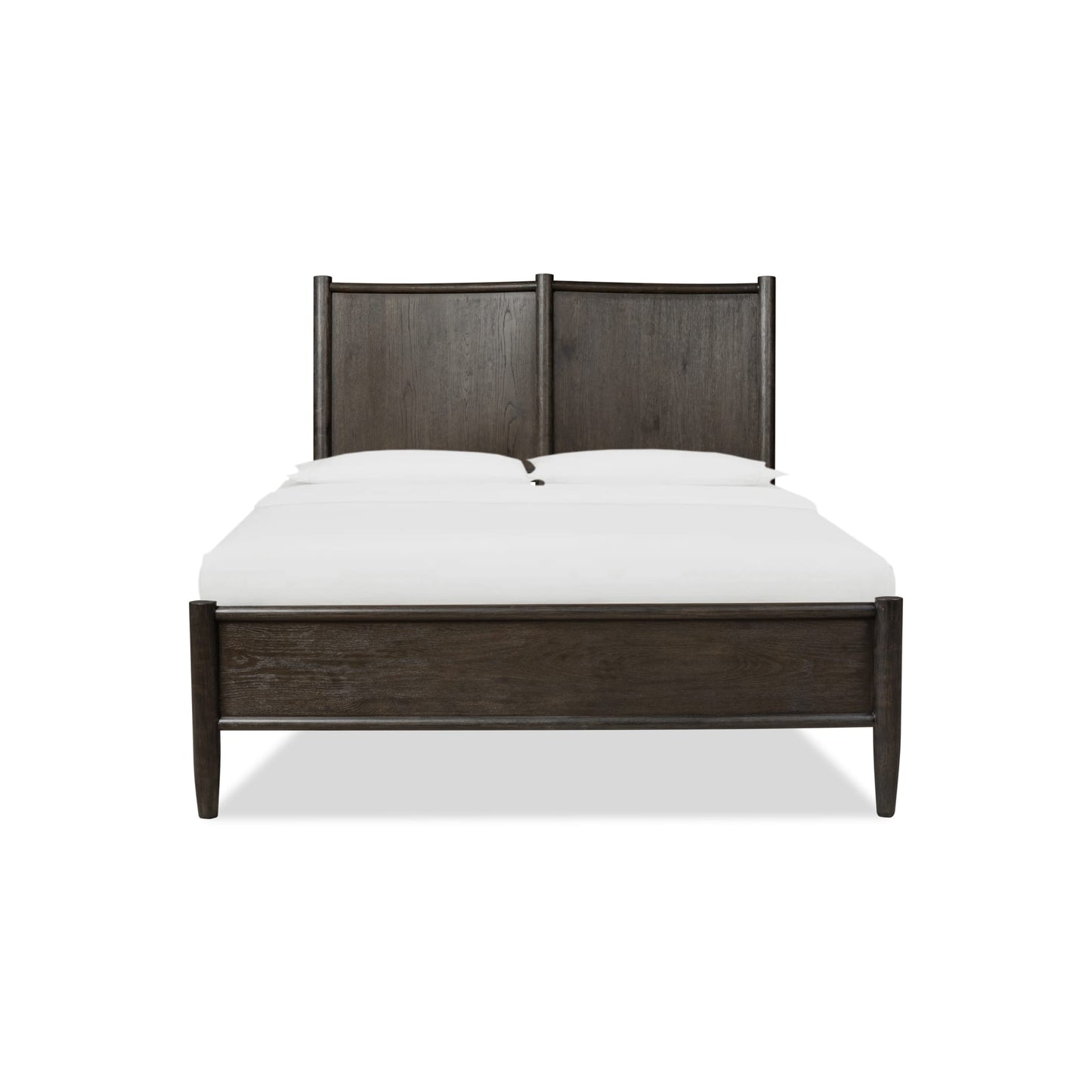 Modus Rockport Oak Wood Platform Bed in Yin