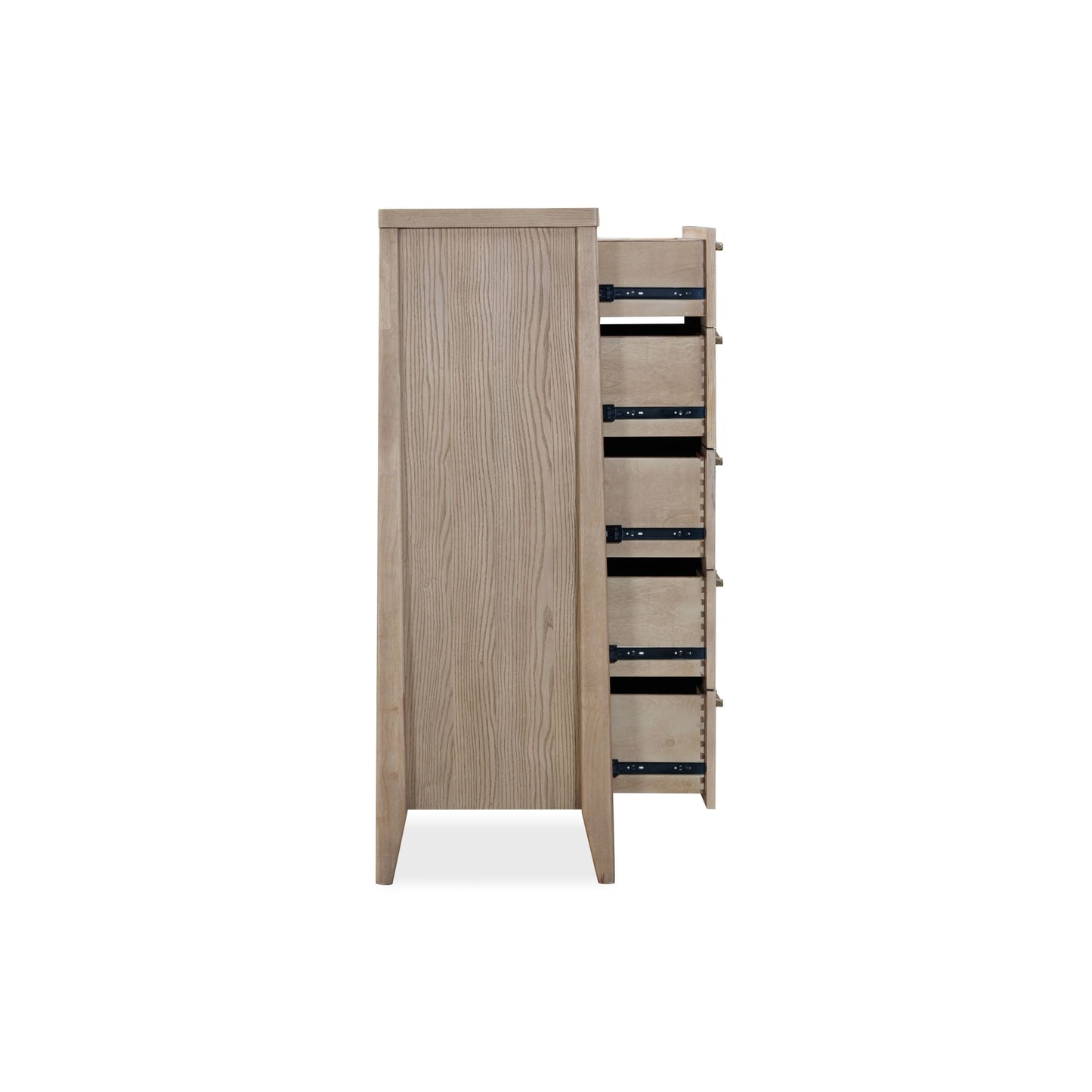 Modus Modus Modus Sumire Five Drawer Ash Wood Chest in Ginger
