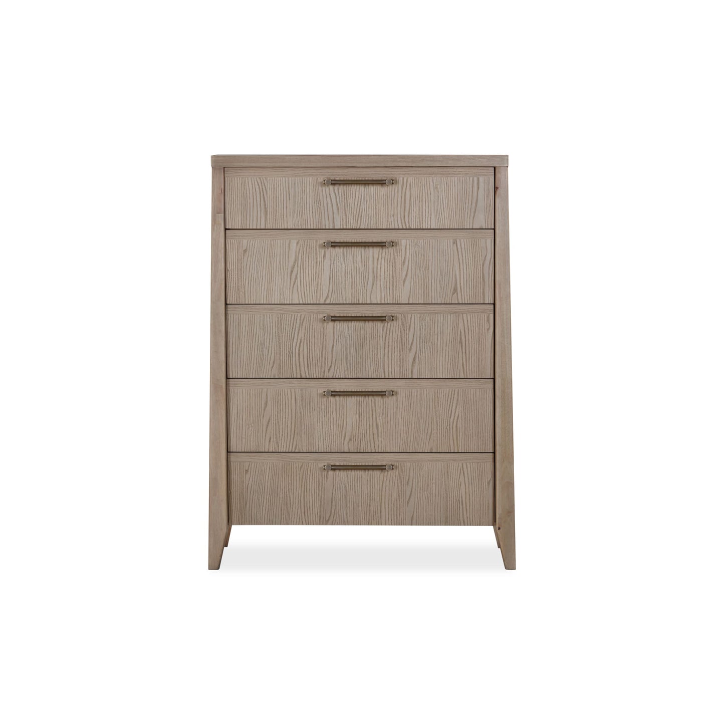 Modus Modus Modus Sumire Five Drawer Ash Wood Chest in Ginger