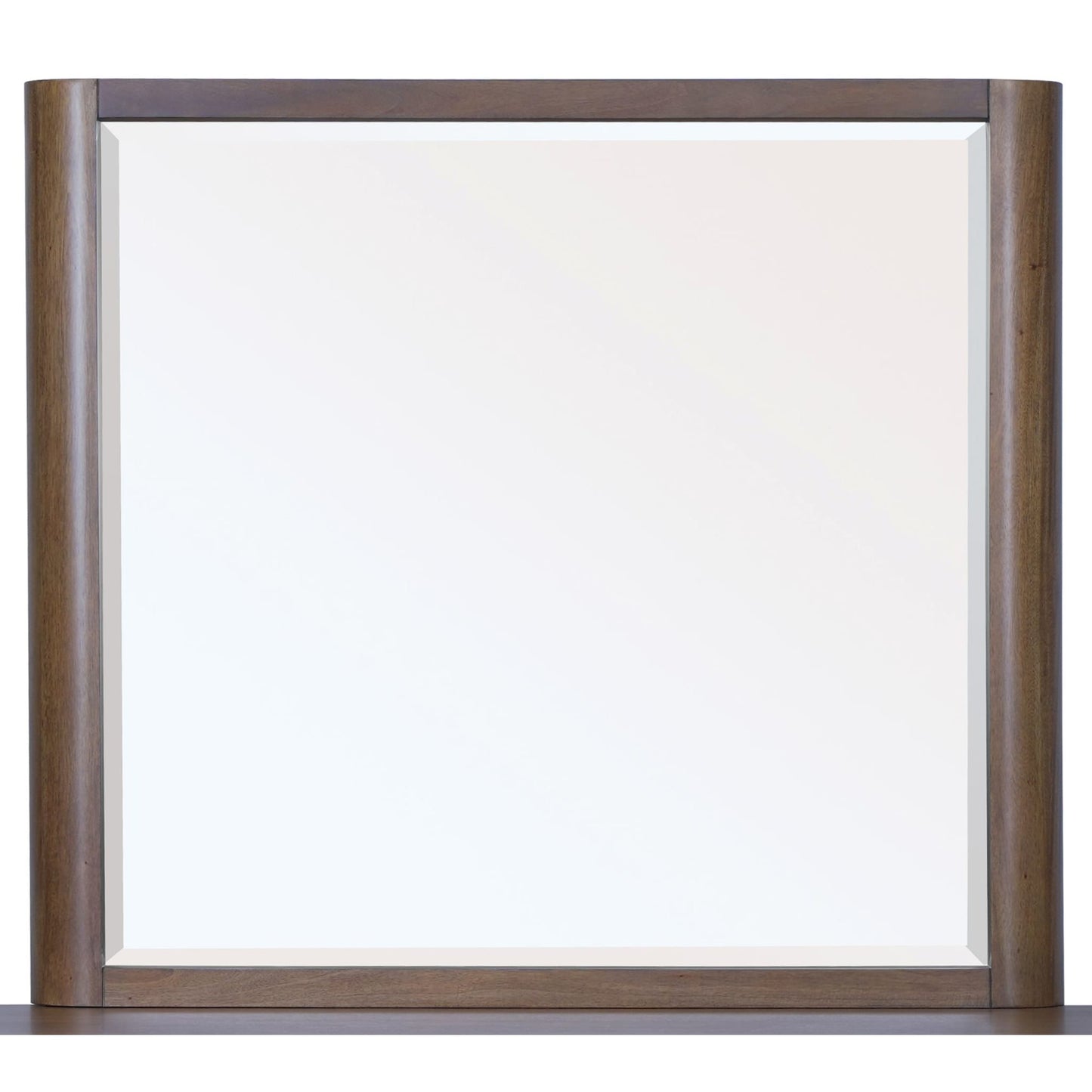 Modus Totes Beveled Glass Wall or Dresser Mirror in English Walnut