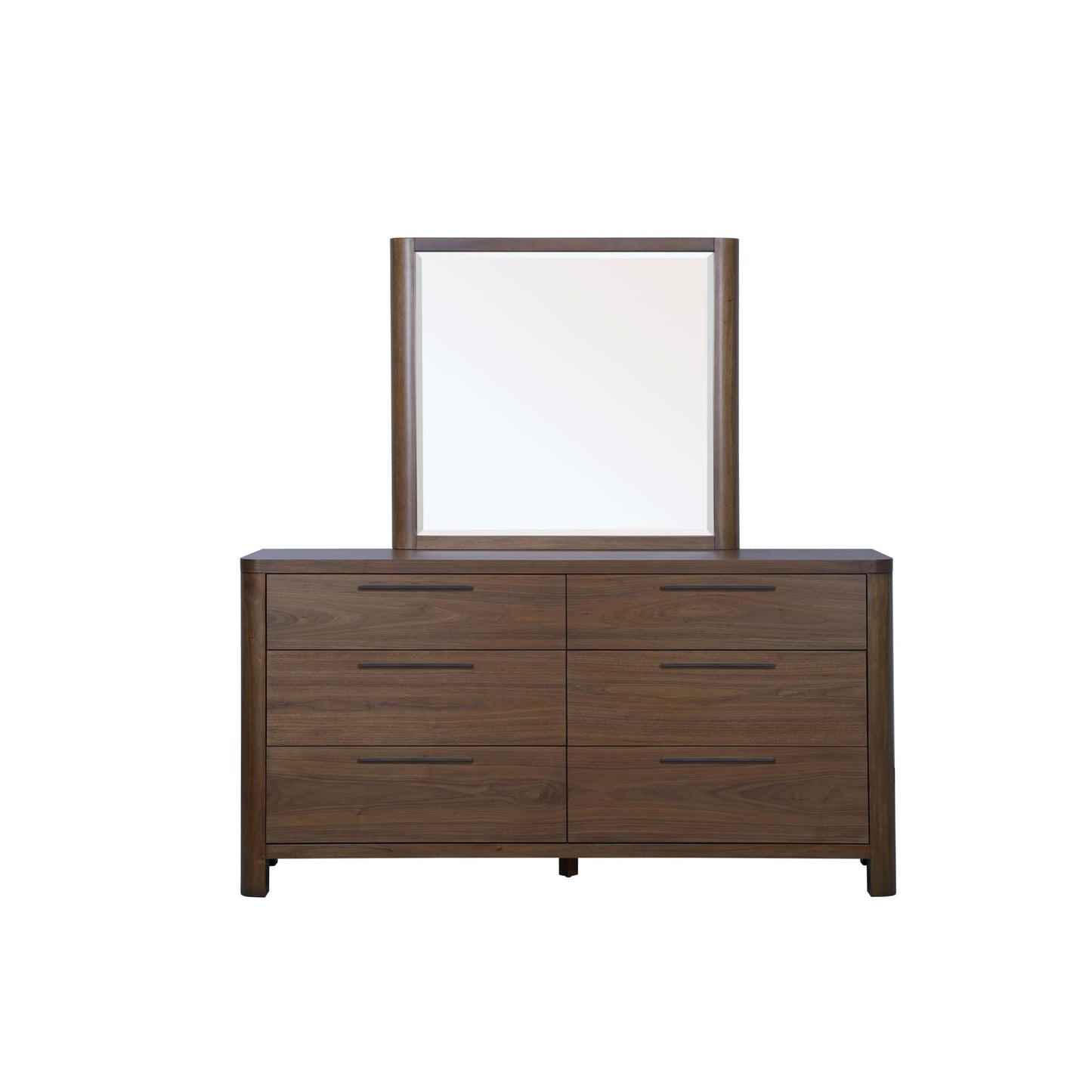 Modus Totes Six Drawer Dresser in English Walnut