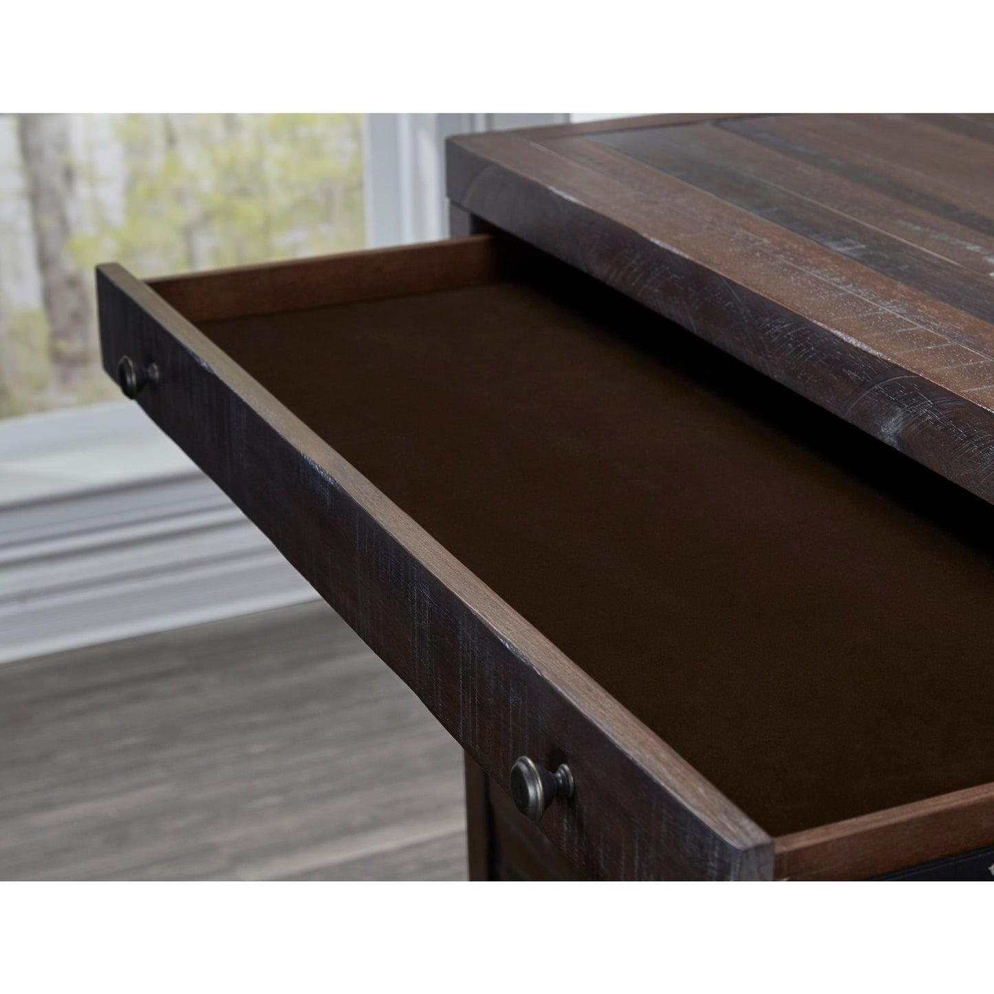 Modus Modus Modus Townsend Five Drawer Solid Wood Chest in Java