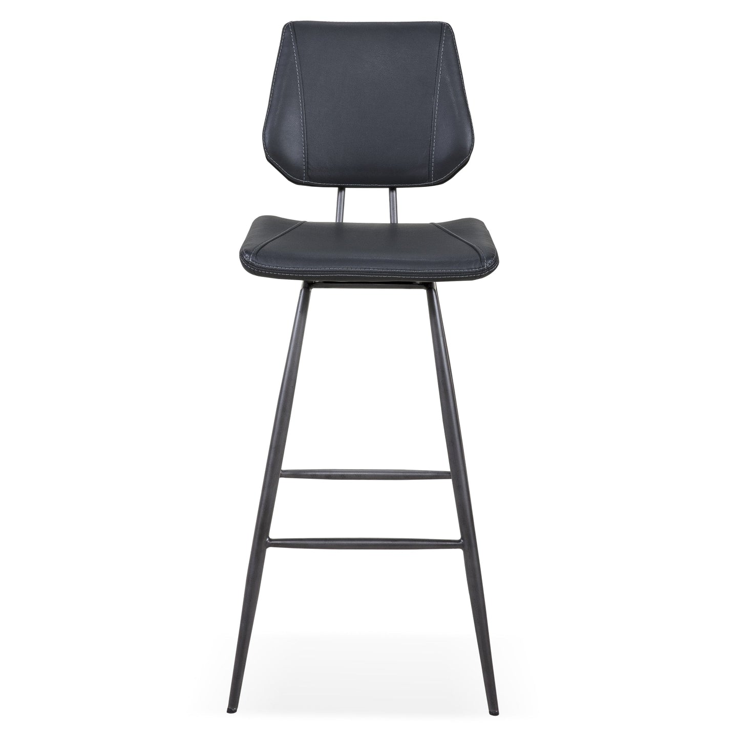 Modus Vinson Modern Swivel Bar Stool in Cobalt