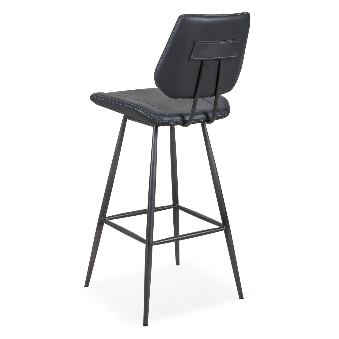 Modus Vinson Modern Swivel Bar Stool in Cobalt