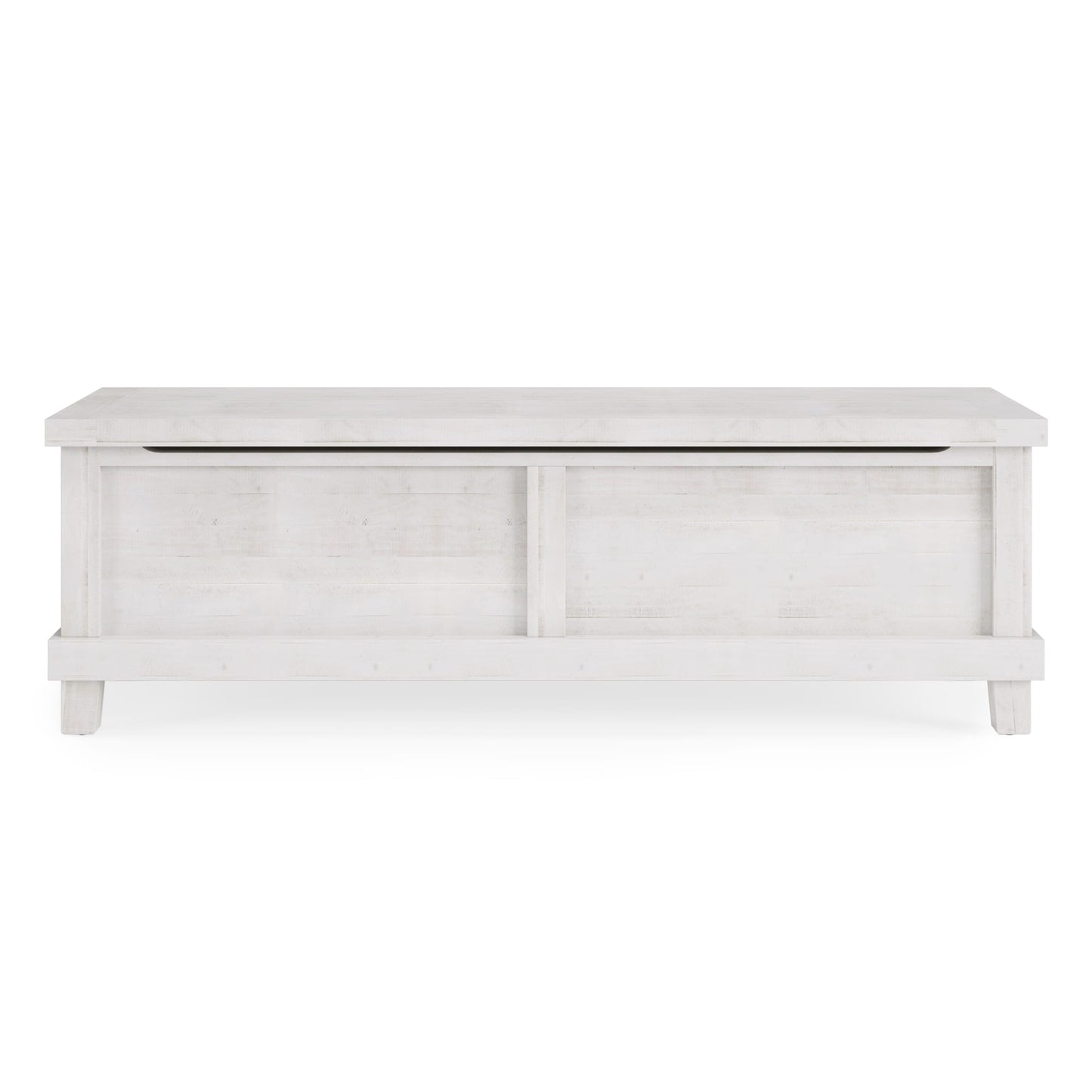 Modus Yosemite Solid Wood Blanket Box in Rustic White