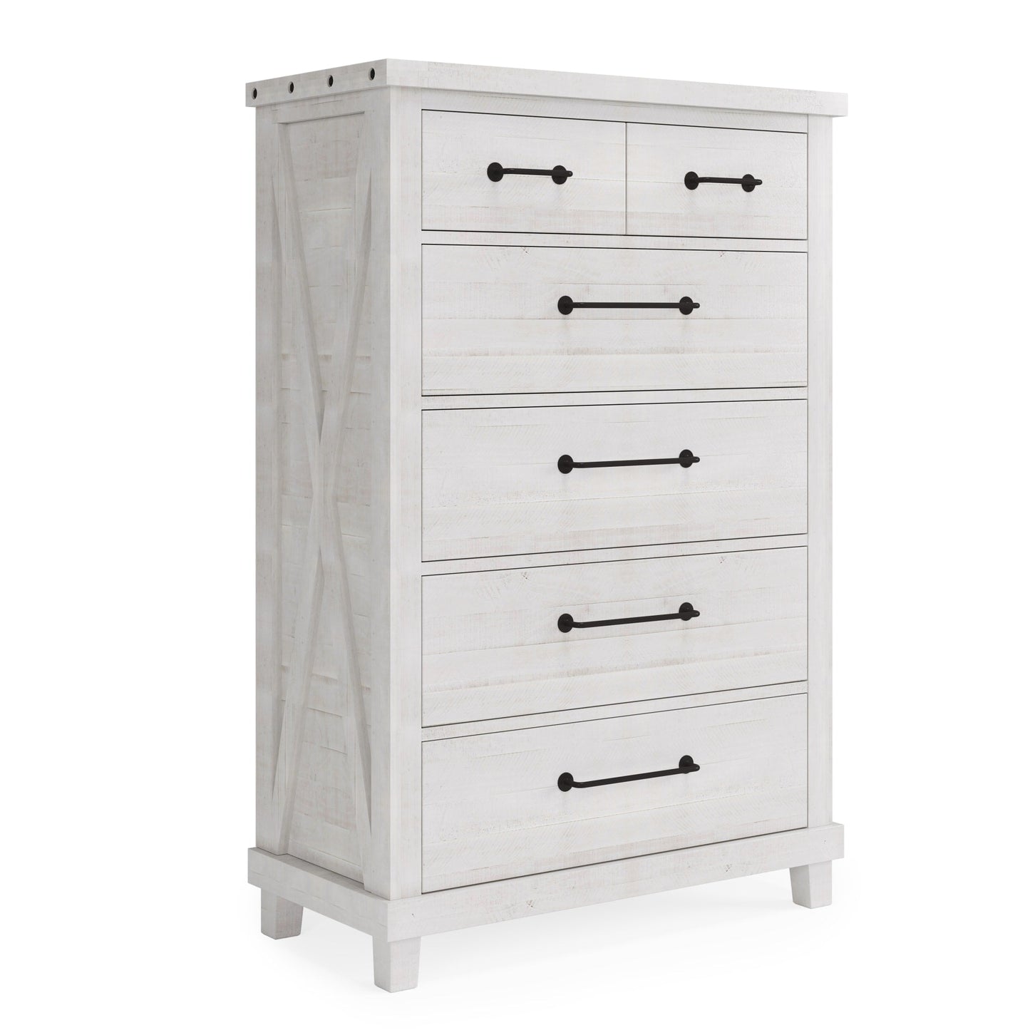 Modus Modus Modus Yosemite Solid Wood Chest in Rustic White