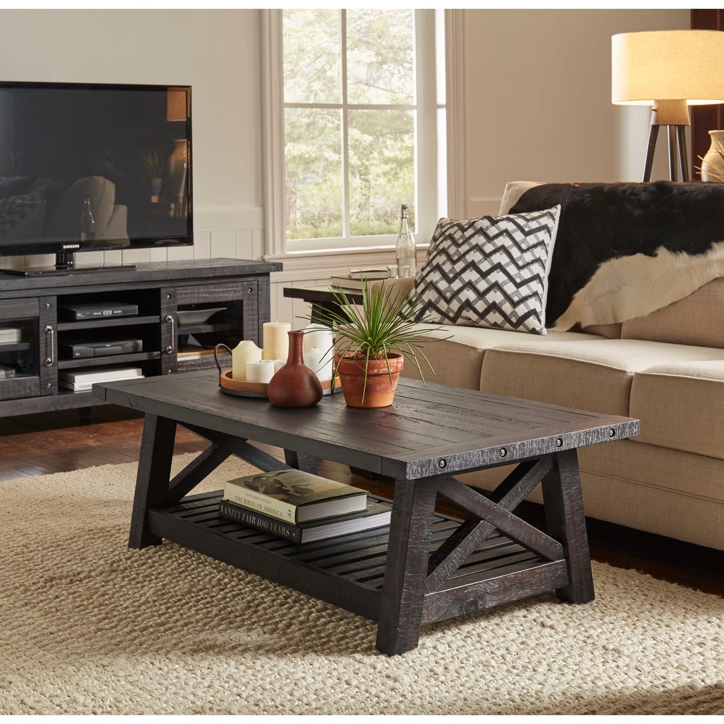 Modus Modus Yosemite Solid Wood Coffee Table in Cafe