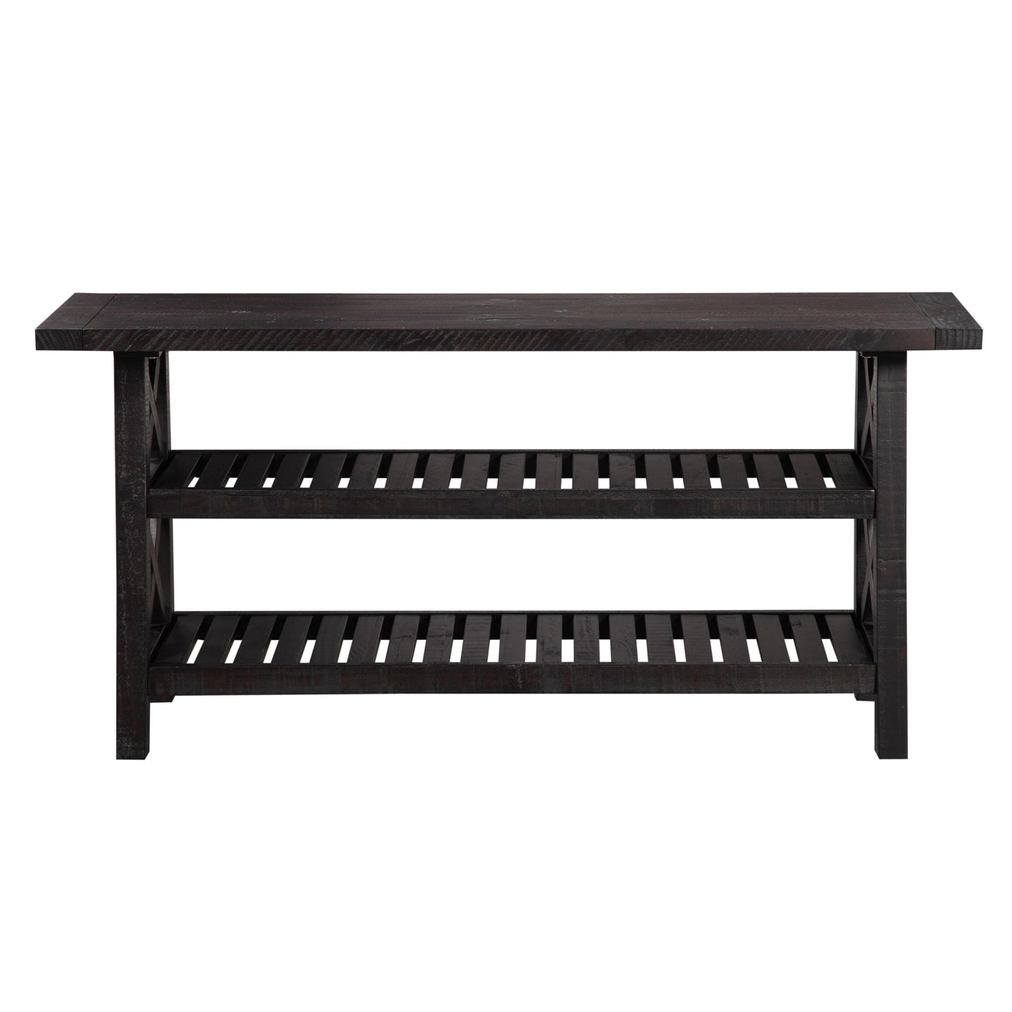 Modus Yosemite Solid Wood Console Table in Cafe