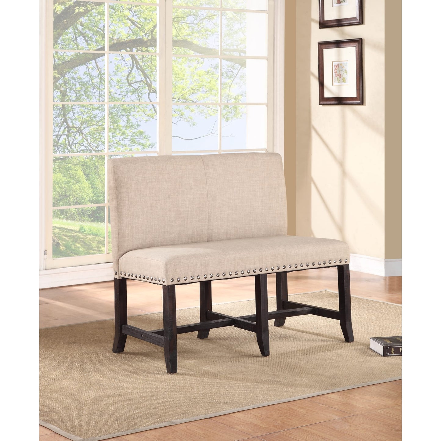 Modus Yosemite Solid Wood Dining Settee