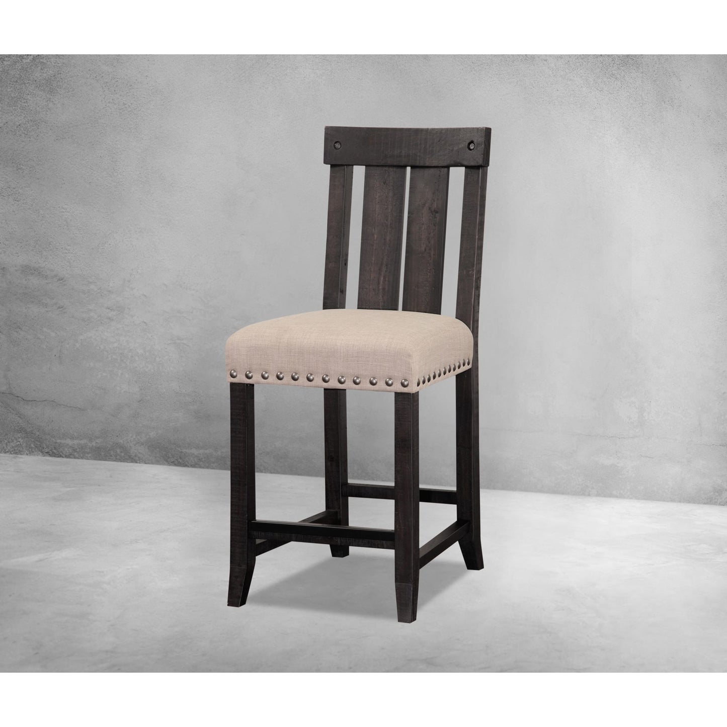 Modus Yosemite Solid Wood Kitchen Counter Stool in Cafe
