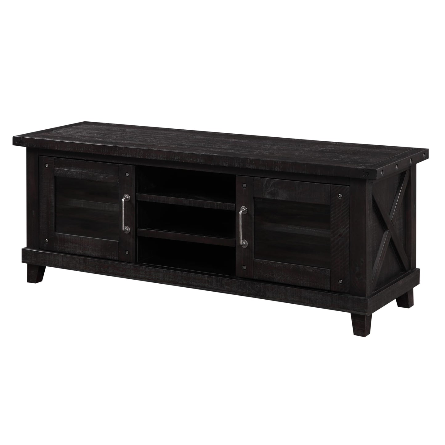 Modus Yosemite Solid Wood Media Console in Cafe