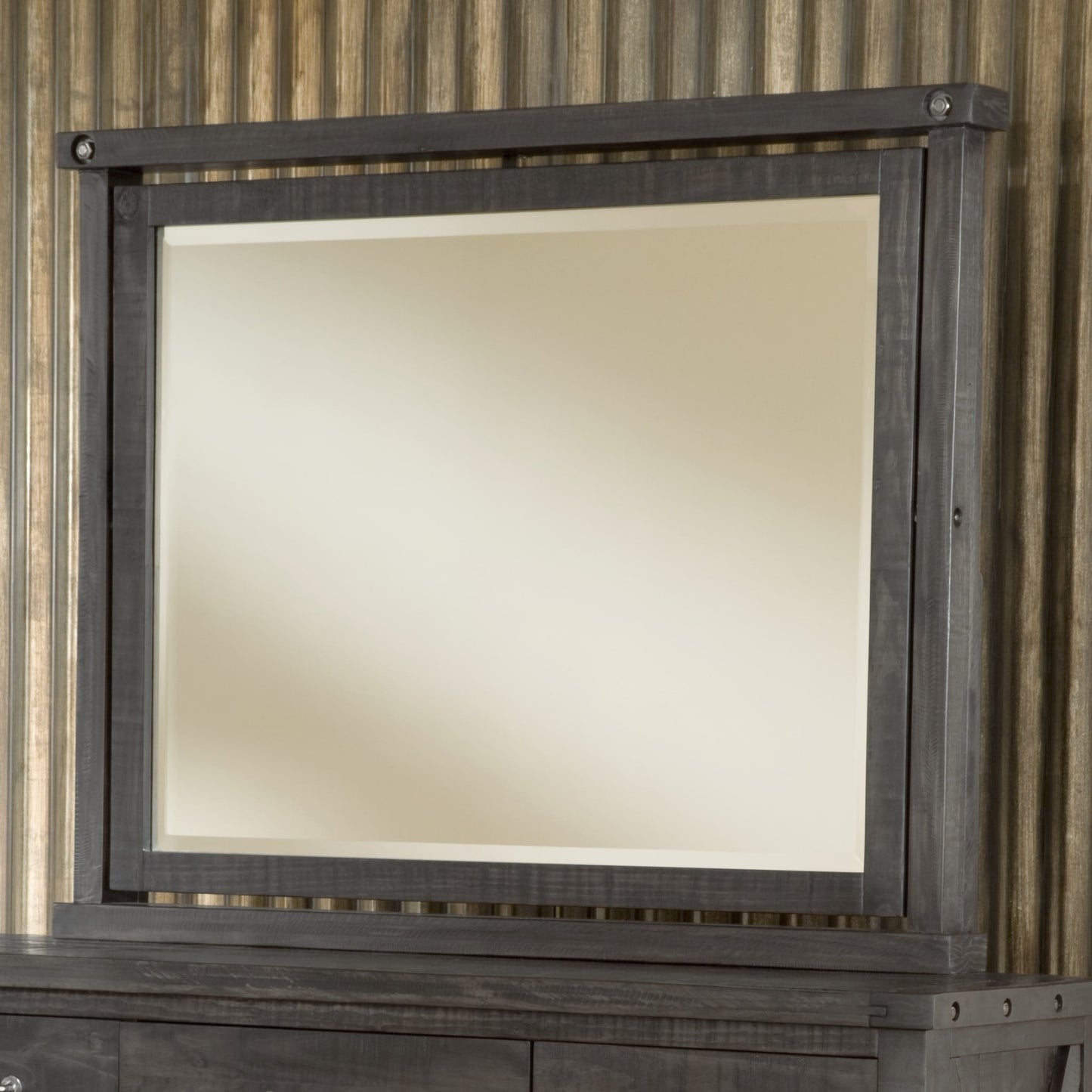 Modus Yosemite Solid Wood Mirror in Cafe
