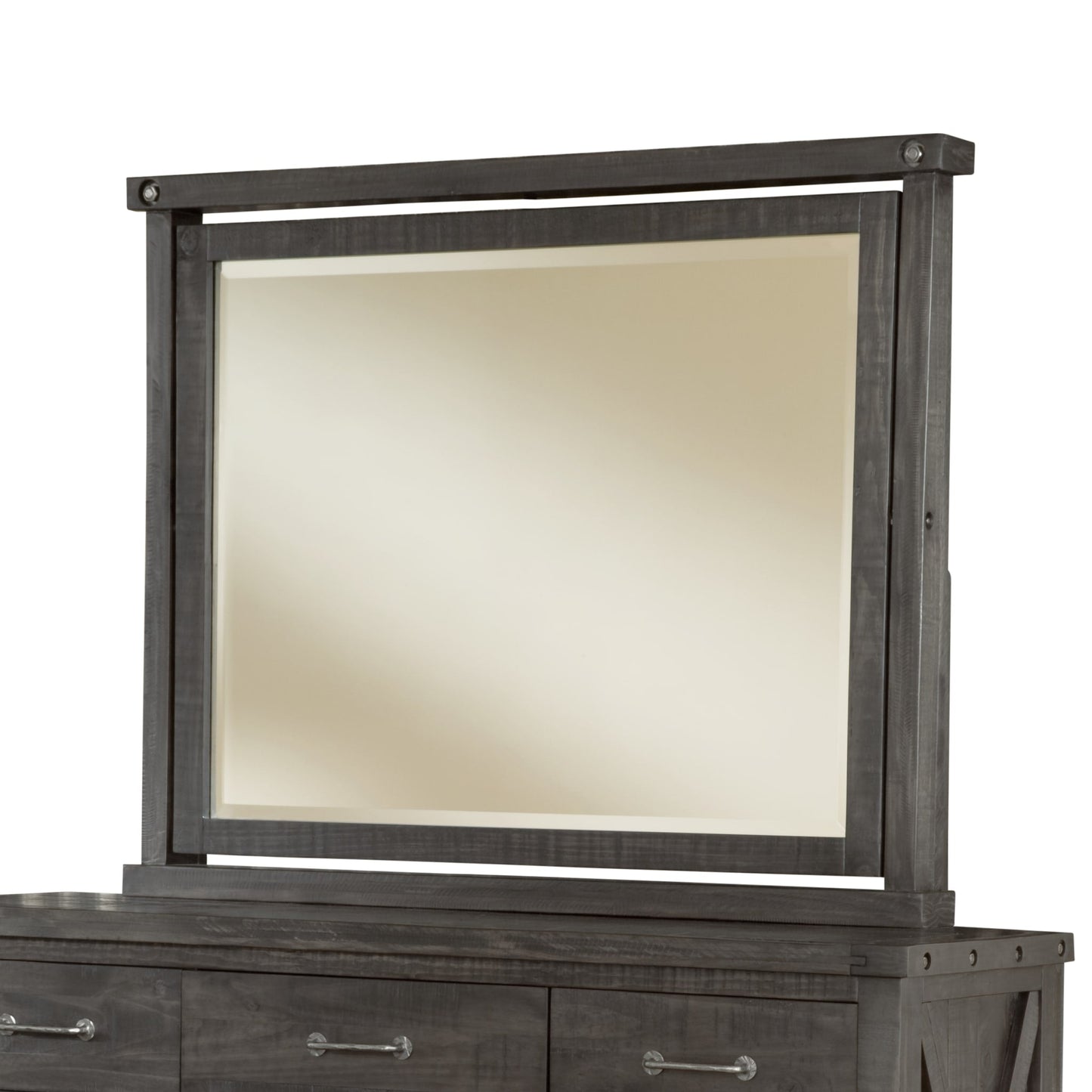 Modus Yosemite Solid Wood Mirror in Cafe