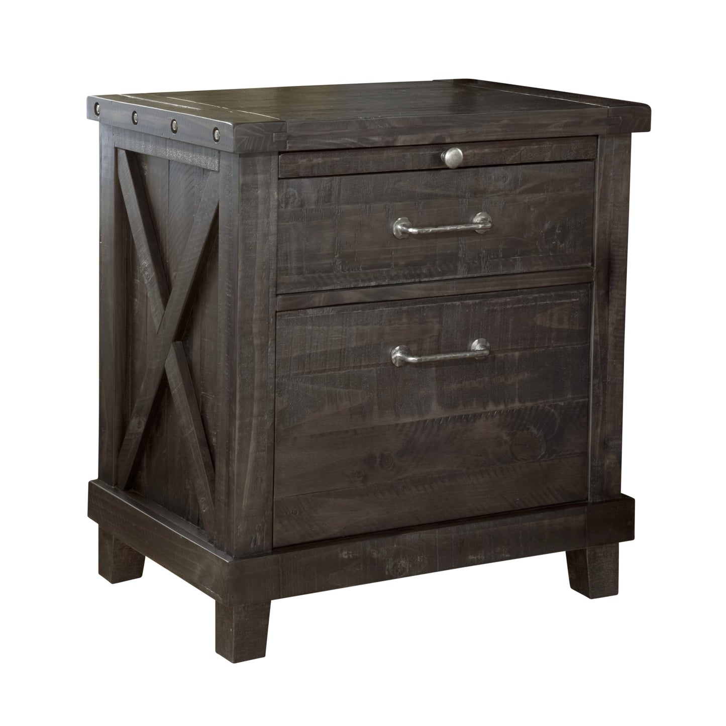 Modus Yosemite Solid Wood Nightstand in Cafe