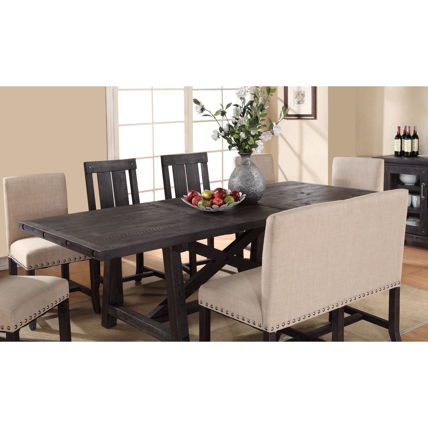 Modus Yosemite Solid Wood Rectangular Extension Table