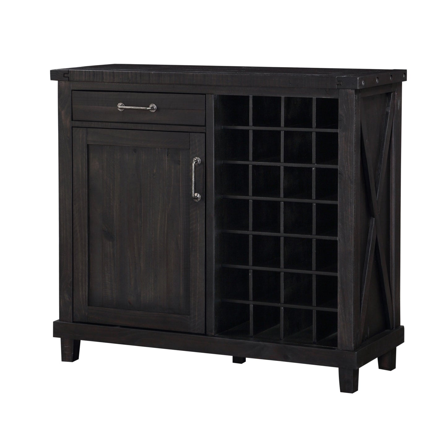 Modus Yosemite Solid Wood Wine Bar in Cafe