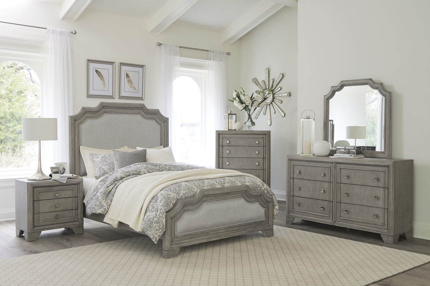 Homelegance Chest Driftwood Gray Elegant Storage Solution with Modern Flair 1546-9